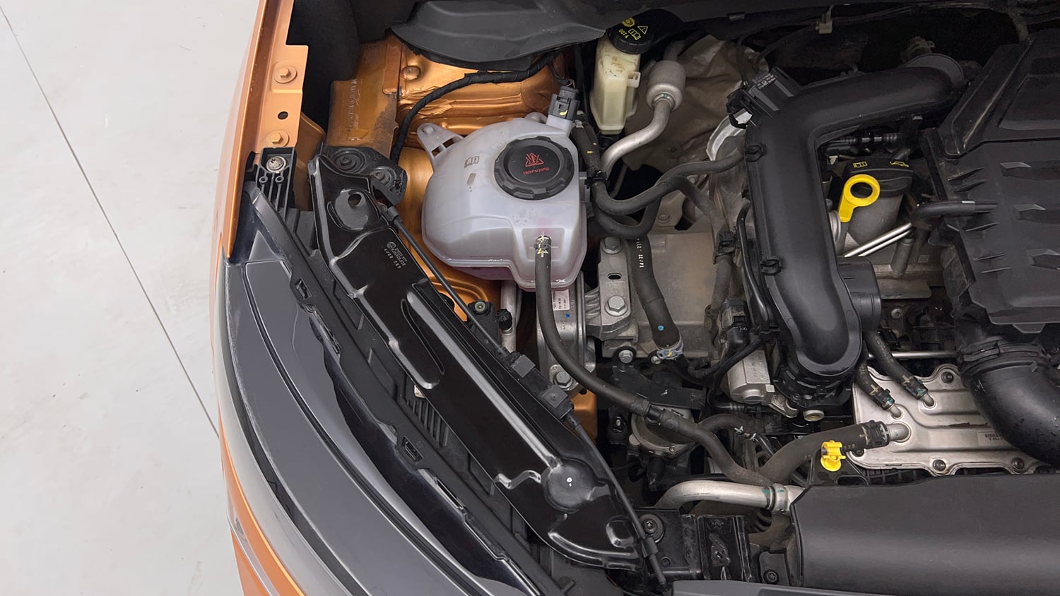 Used 2022 Skoda Kushaq Active 1.0 TSI MT Petrol Manual engine ENGINE RIGHT SIDE VIEW