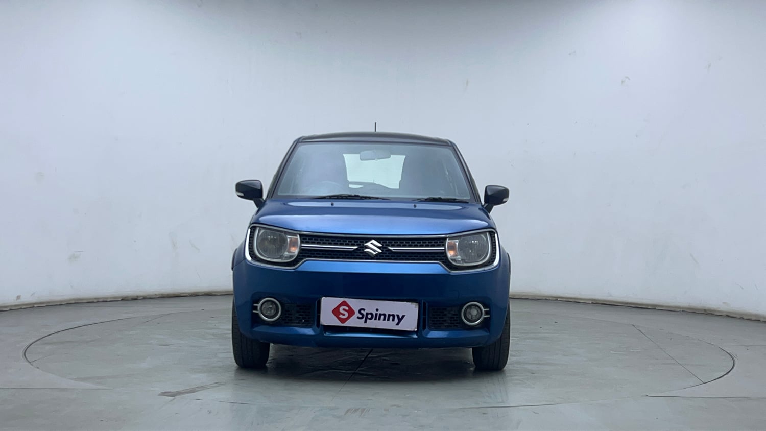 Used 2019 Maruti Suzuki Ignis [2017-2020] Zeta AMT Petrol Dual Tone Petrol Automatic exterior FRONT VIEW