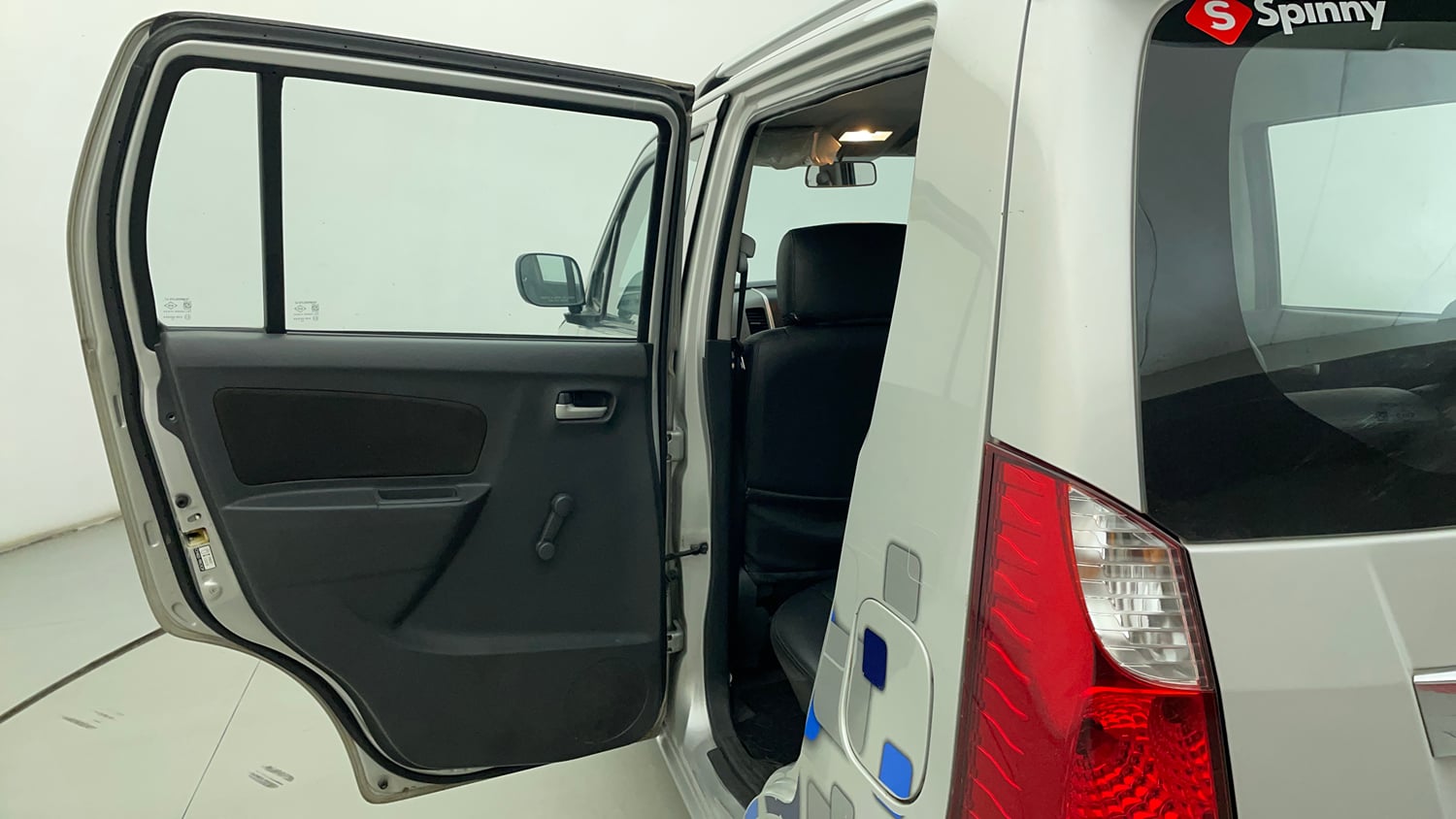 Used 2012 Maruti Suzuki Wagon R LXi Petrol Manual interior LEFT REAR DOOR OPEN VIEW