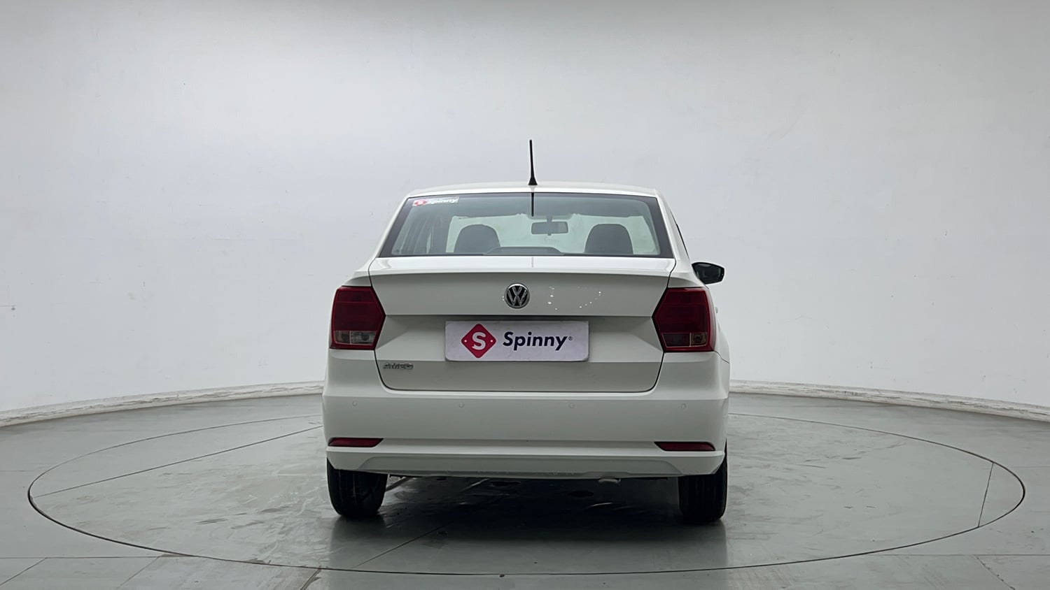Used 2019 Volkswagen Ameo  1.0 Trendline Petrol + CNG(Outside Fitted) Petrol+cng Manual exterior BACK VIEW