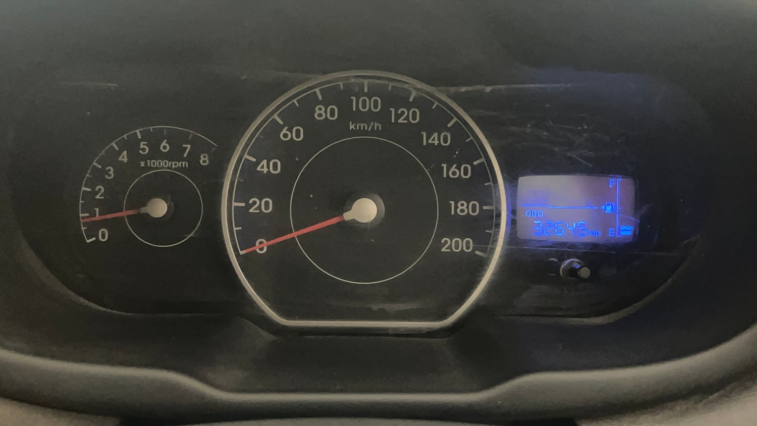 Used 2013 Hyundai i10 Era 1.1 iRDE2 Petrol Manual interior CLUSTERMETER VIEW