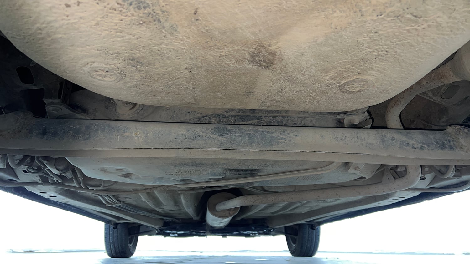 Used 2021 Maruti Suzuki Ignis Sigma 1.2 MT Petrol Manual extra REAR UNDERBODY VIEW (TAKEN FROM REAR)