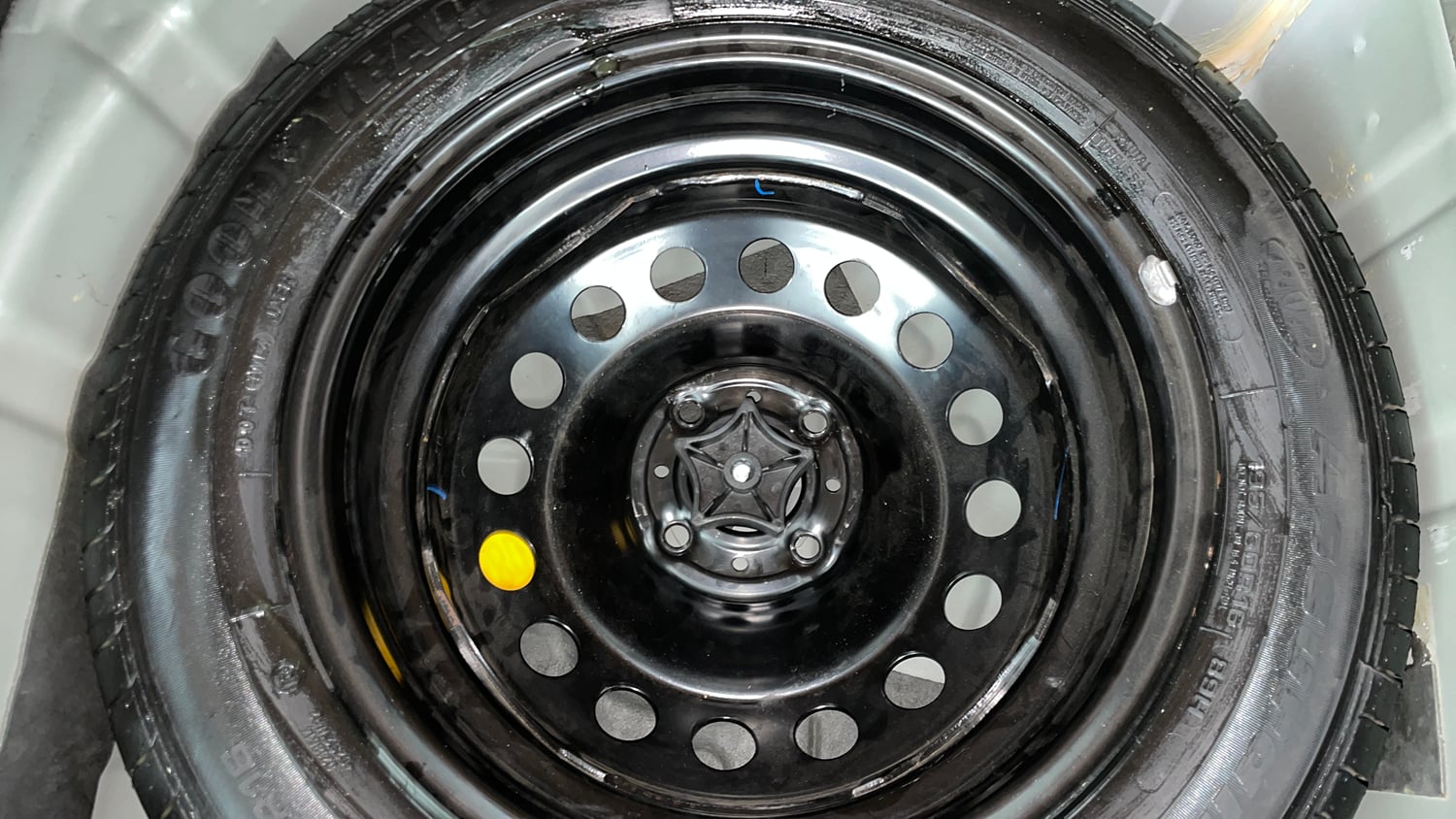Used 2021 Tata Nexon XZ Plus Petrol Manual tyres SPARE TYRE VIEW