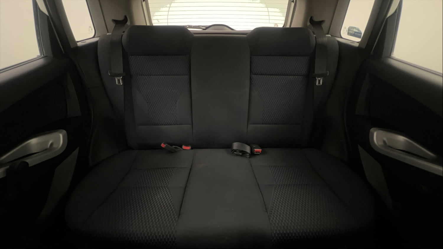 Used 2014 Ford Figo Duratec Petrol Titanium 1.2 Petrol Manual interior REAR SEAT CONDITION VIEW