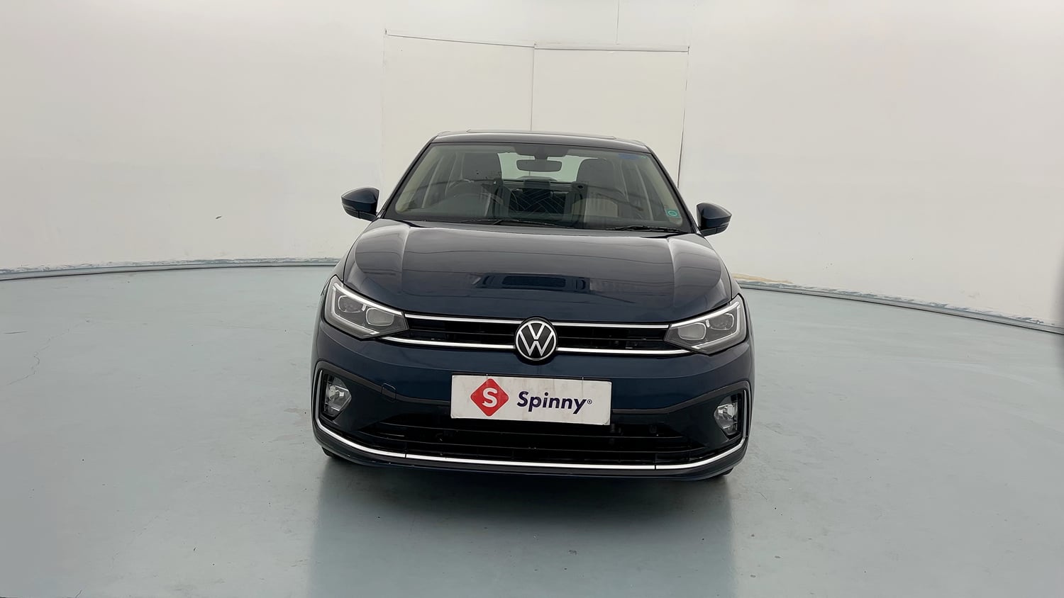 Used 2023 Volkswagen Virtus Topline 1.0 TSI MT Petrol Manual exterior FRONT VIEW