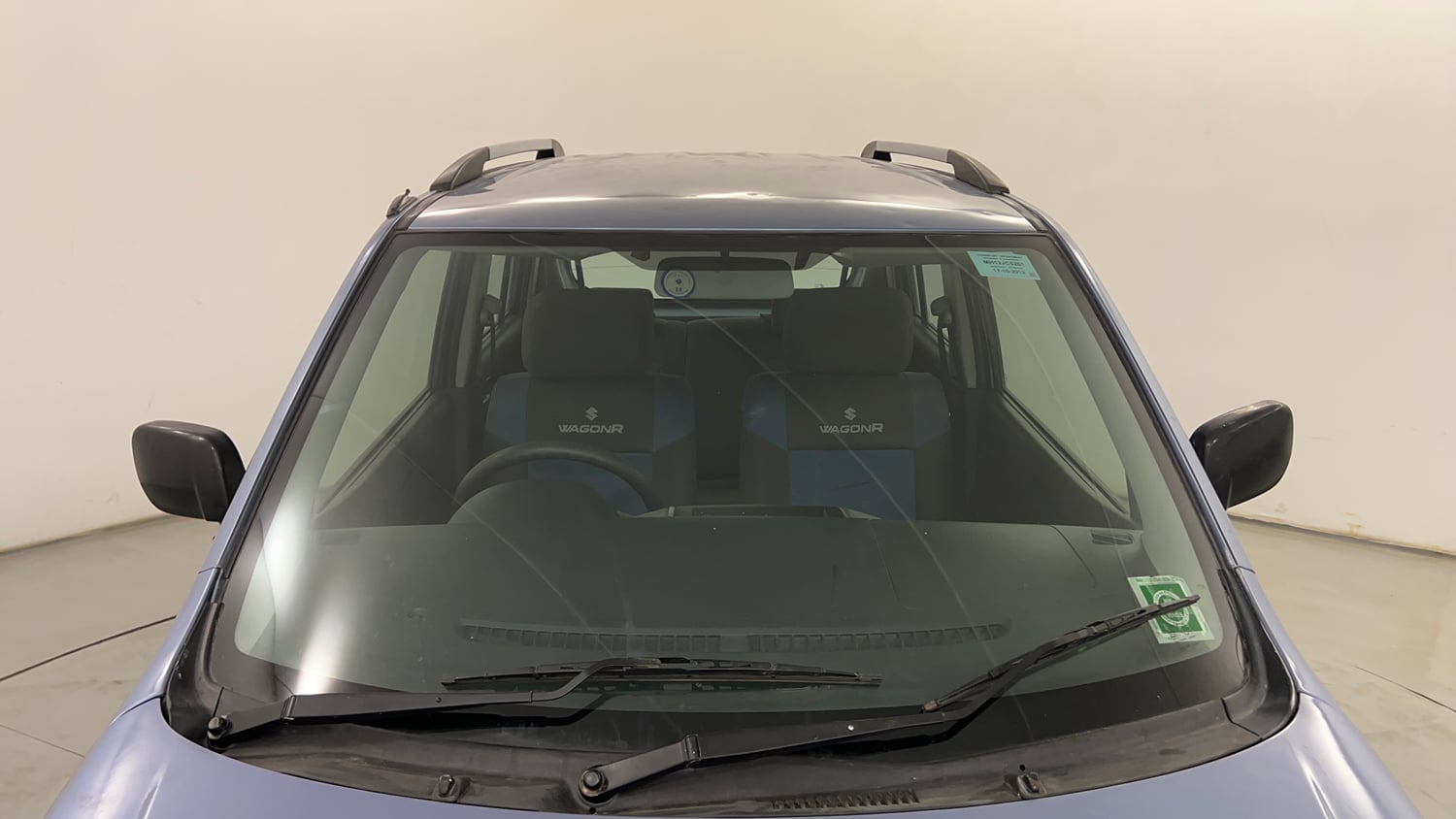 Used 2012 Maruti Suzuki Wagon R LXi Petrol Manual exterior FRONT WINDSHIELD VIEW