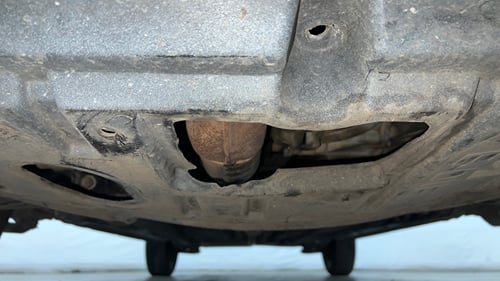 Used 2015 Toyota Etios V Petrol Manual extra FRONT LEFT UNDERBODY VIEW