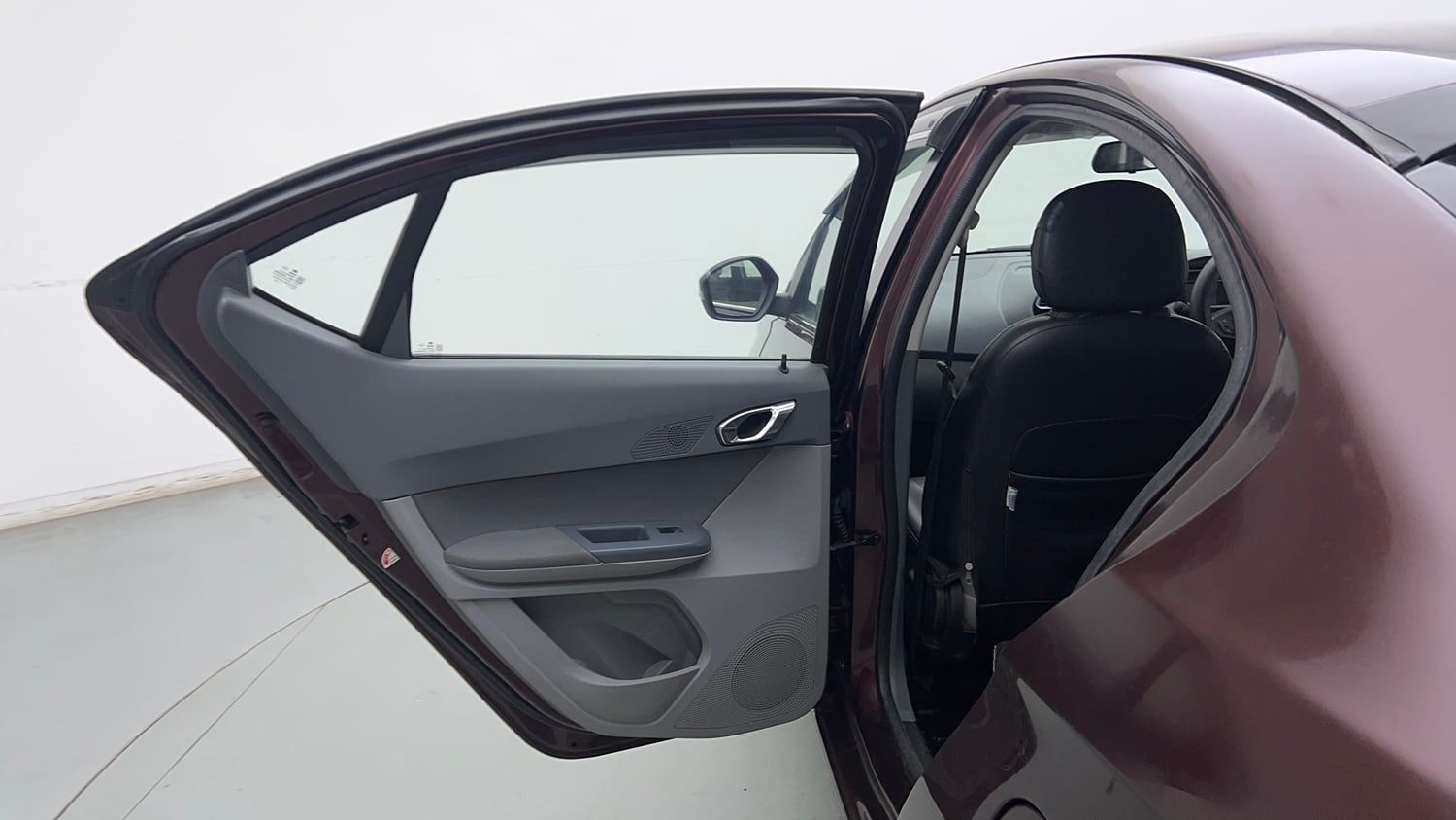 Used 2021 Tata Tigor XZA Plus Petrol Automatic interior LEFT REAR DOOR OPEN VIEW