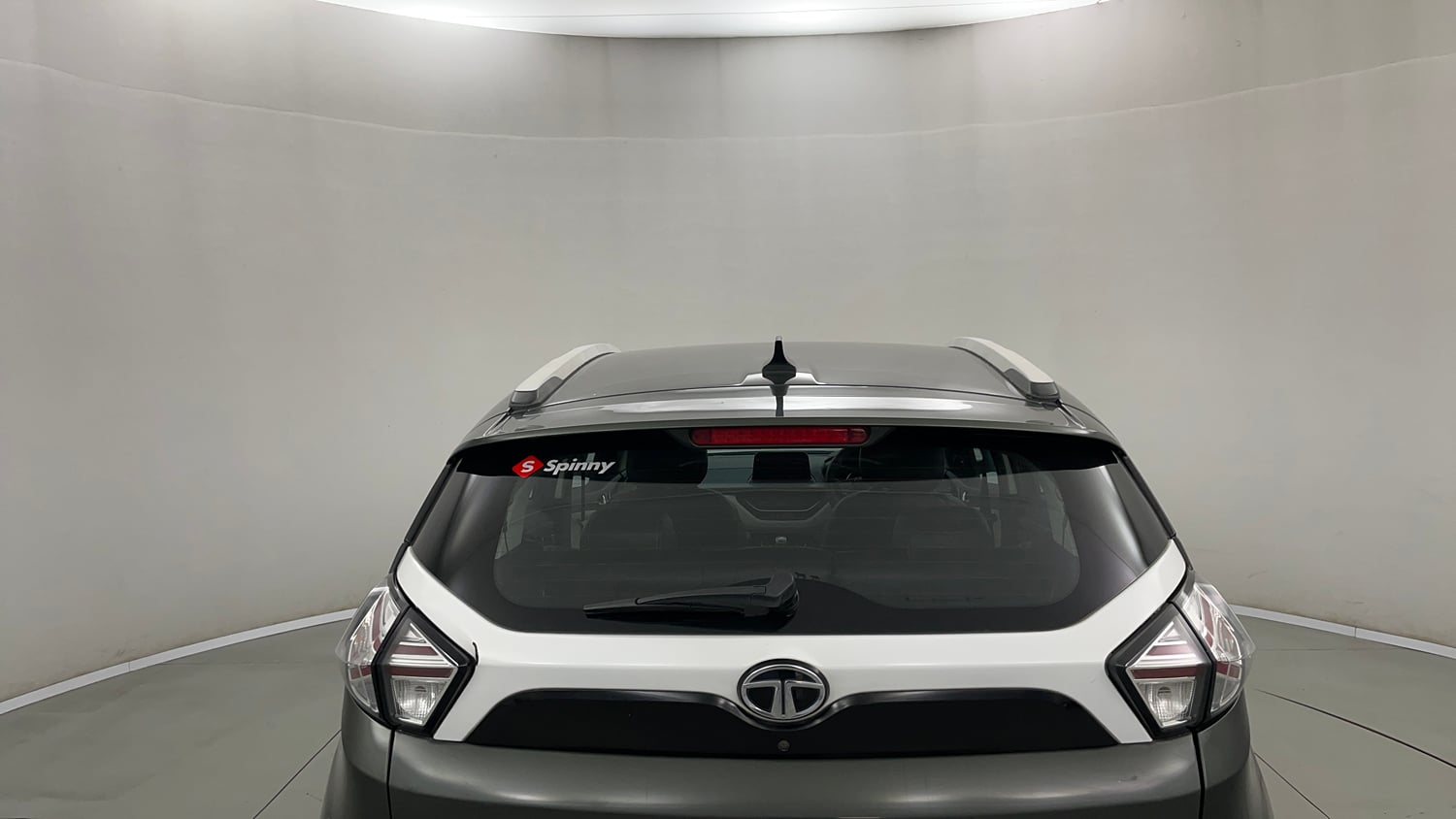 Used 2021 Tata Nexon XZ Plus Petrol Manual exterior BACK WINDSHIELD VIEW
