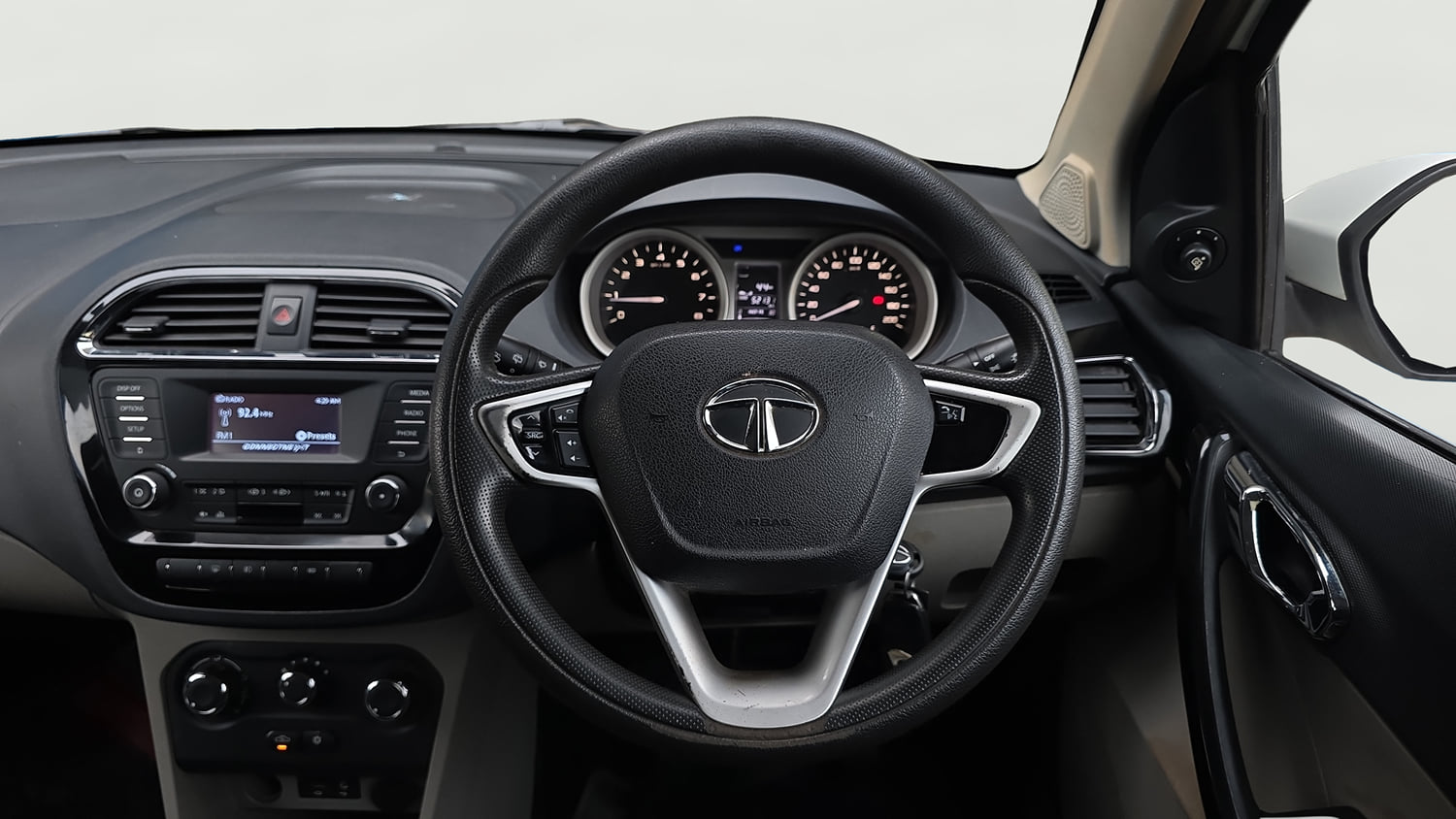 Used 2017 Tata Tiago Revotron XZ Petrol Manual interior STEERING VIEW