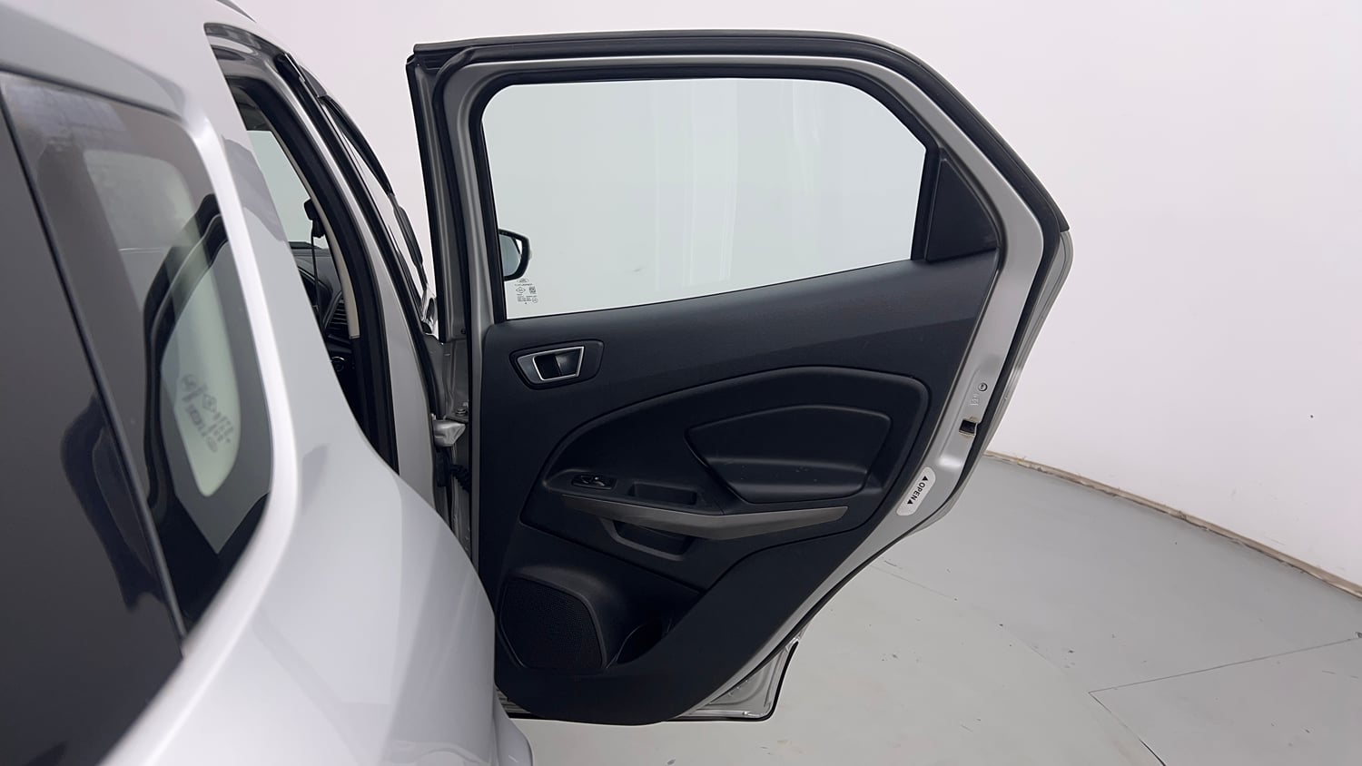 Used 2018 Ford EcoSport Trend + 1.5L TDCi Diesel Manual interior RIGHT REAR DOOR OPEN VIEW