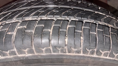 Used 2021 Hyundai Santro Sportz Petrol Manual tyres RIGHT FRONT TYRE TREAD VIEW