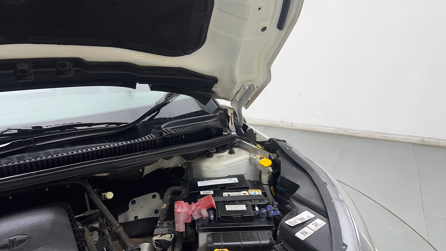 Used 2023 Tata Nexon XE Petrol Manual engine ENGINE LEFT SIDE HINGE & APRON VIEW