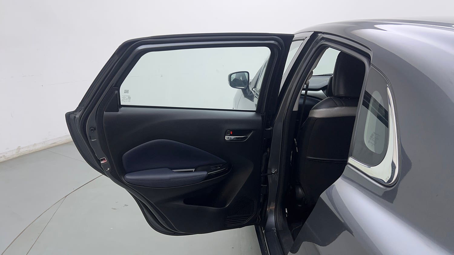 Used 2025 Maruti Suzuki Baleno Zeta MT Petrol Manual interior LEFT REAR DOOR OPEN VIEW