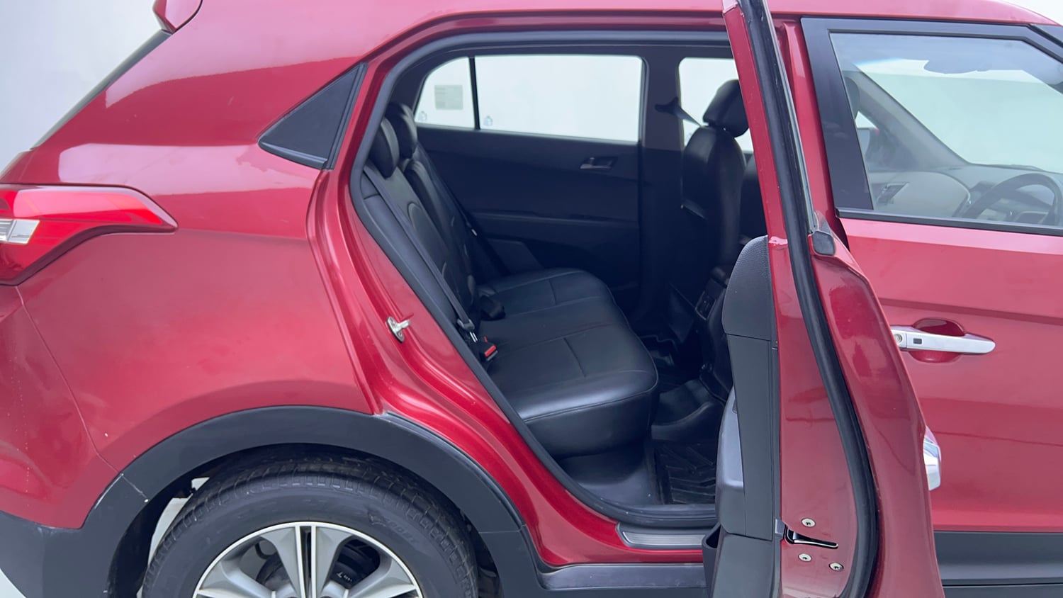 Used 2017 Hyundai Creta 1.6 SX Plus AT Petrol Petrol Automatic interior RIGHT SIDE REAR DOOR CABIN VIEW