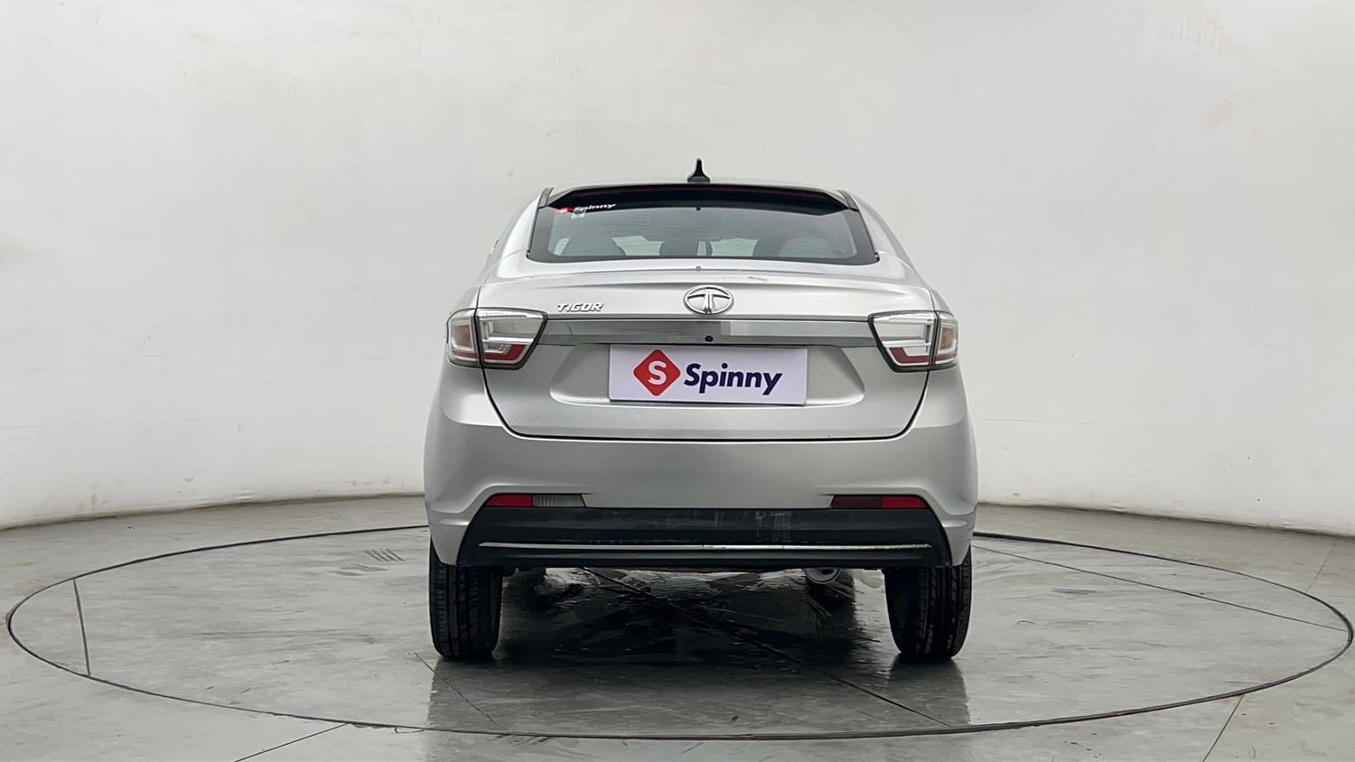 Used 2021 Tata Tigor XZ Plus Petrol Manual exterior BACK VIEW