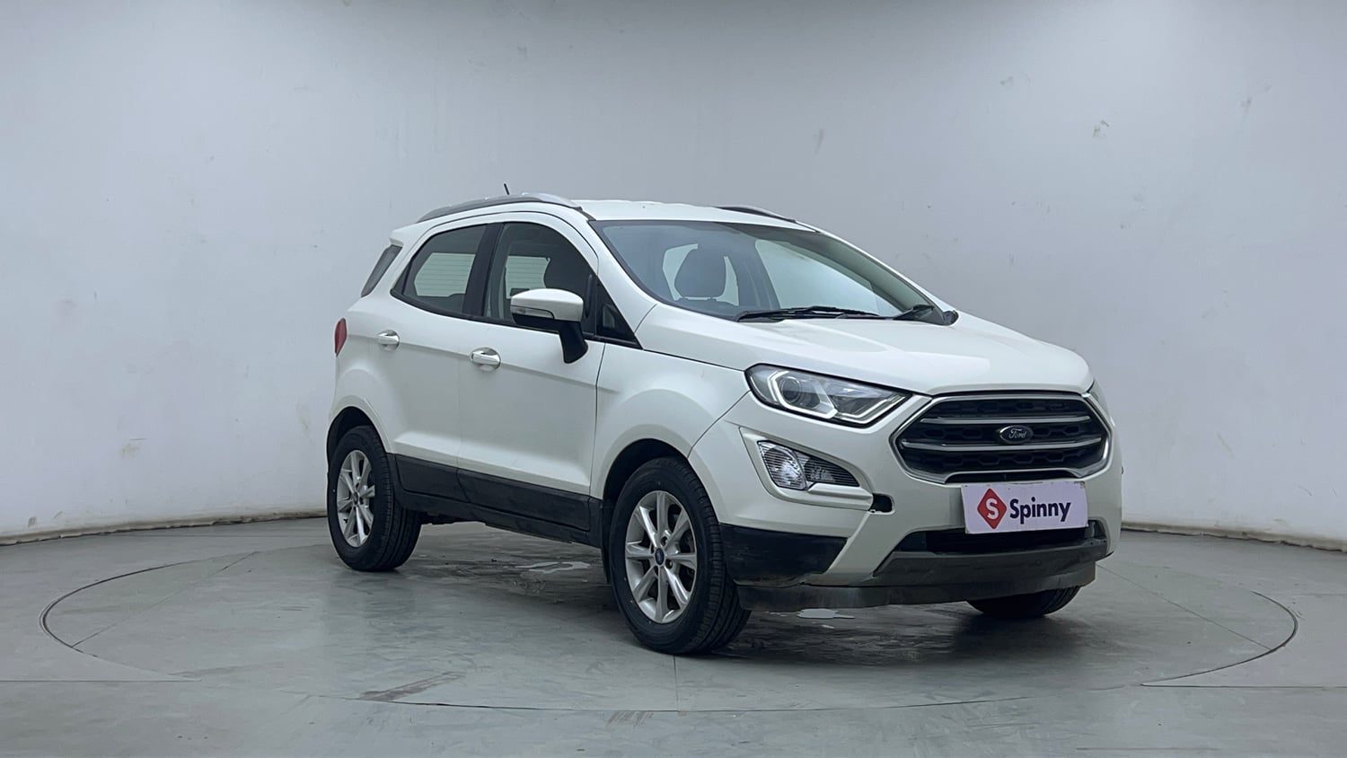 Used 2019 Ford EcoSport Titanium 1.5L TDCi Diesel Manual exterior RIGHT FRONT CORNER VIEW