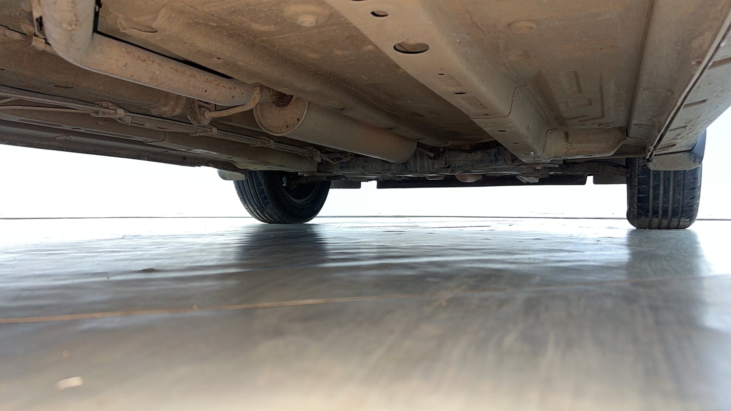Used 2024 Tata Punch Adventure iCNG Cng Manual extra REAR RIGHT UNDERBODY VIEW