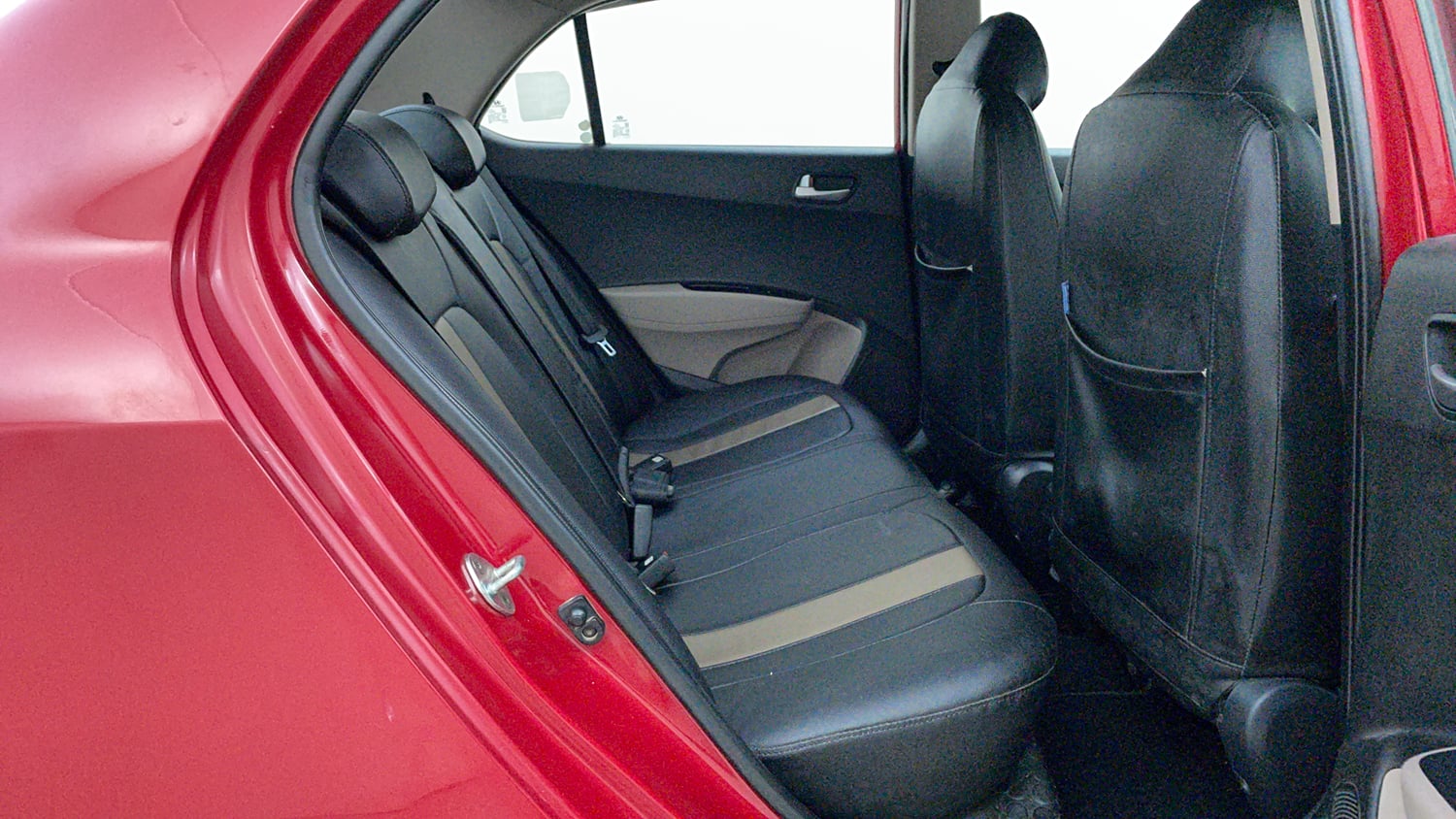 Used 2017 Hyundai Xcent SX 1.1 CRDi Diesel Manual interior RIGHT SIDE REAR DOOR CABIN VIEW