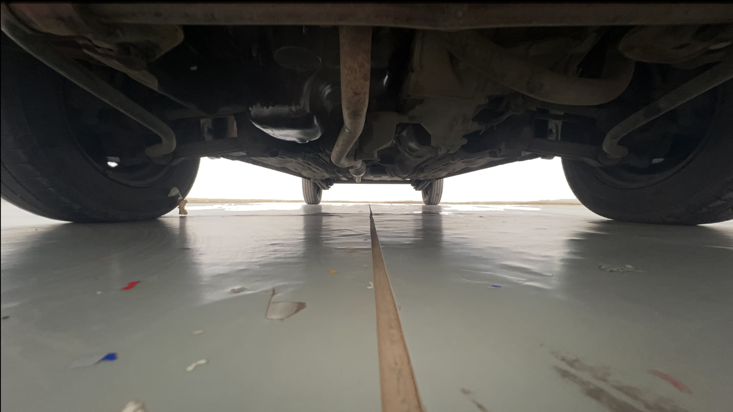 Used 2017 Maruti Suzuki Alto 800 VXi Petrol Manual extra FRONT LEFT UNDERBODY VIEW