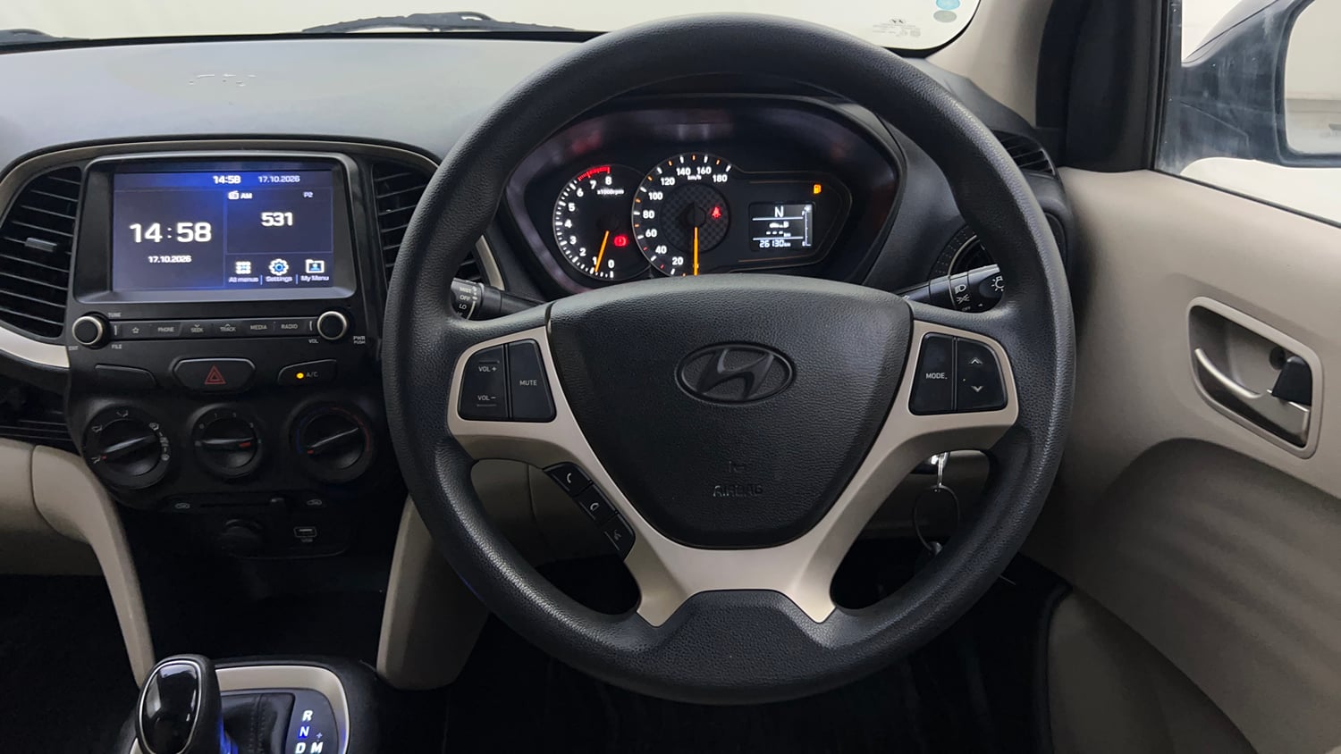 Used 2020 Hyundai Santro Sportz AMT Petrol Automatic interior STEERING VIEW