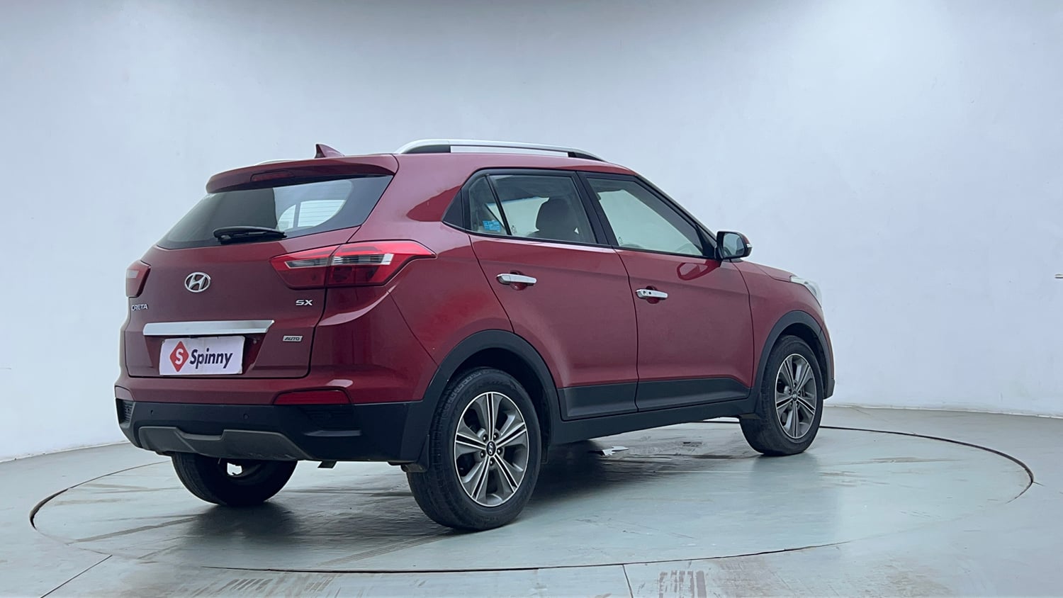 Used 2017 Hyundai Creta 1.6 SX Plus AT Petrol Petrol Automatic exterior RIGHT REAR CORNER VIEW
