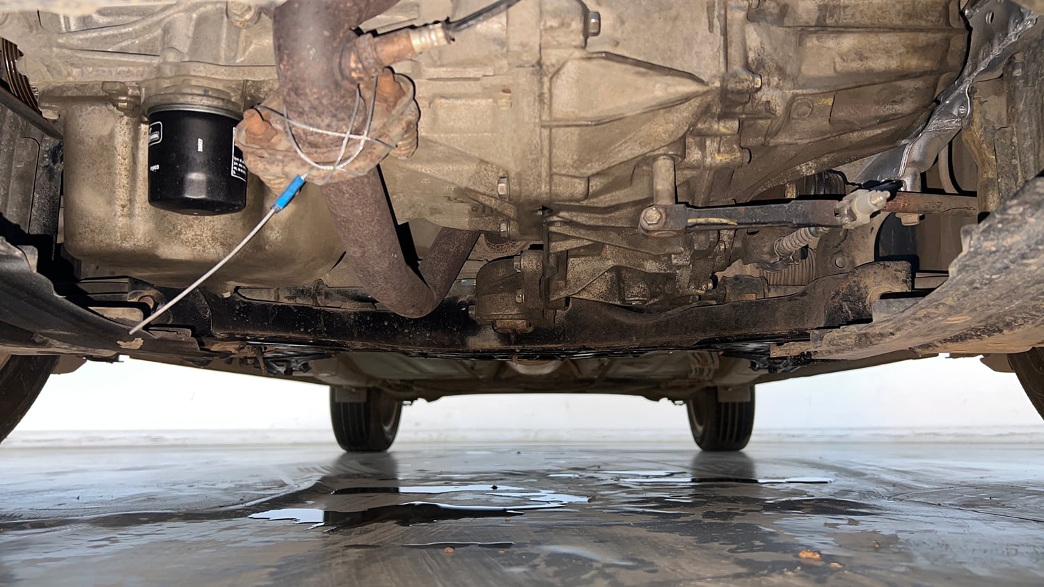 Used 2019 Maruti Suzuki Baleno Zeta Petrol Manual extra FRONT LEFT UNDERBODY VIEW