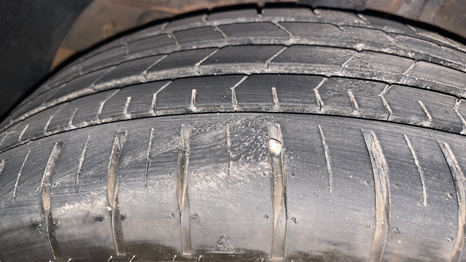 Used 2019 Hyundai Elite i20 Asta 1.2 (O) Petrol Manual tyres RIGHT REAR TYRE TREAD VIEW