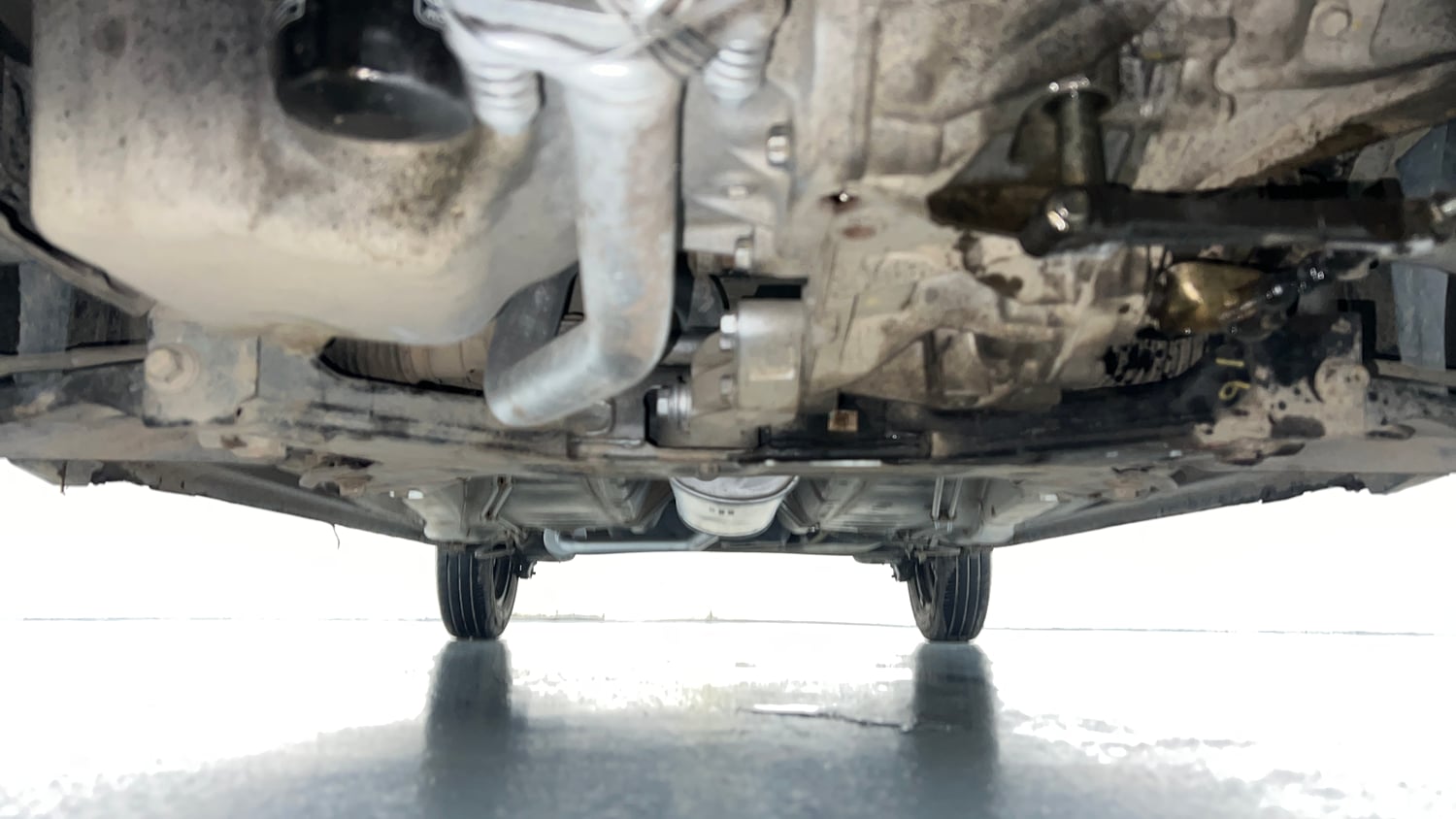 Used 2023 Maruti Suzuki Alto K10 VXi Plus Petrol Manual extra FRONT LEFT UNDERBODY VIEW
