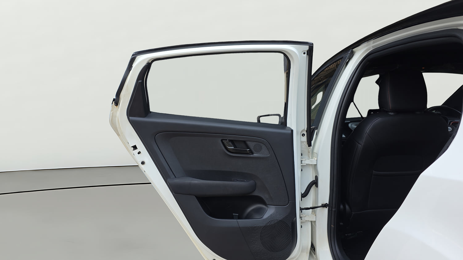 Used 2025 Tata Altroz Racer R2 Petrol Manual interior LEFT REAR DOOR OPEN VIEW