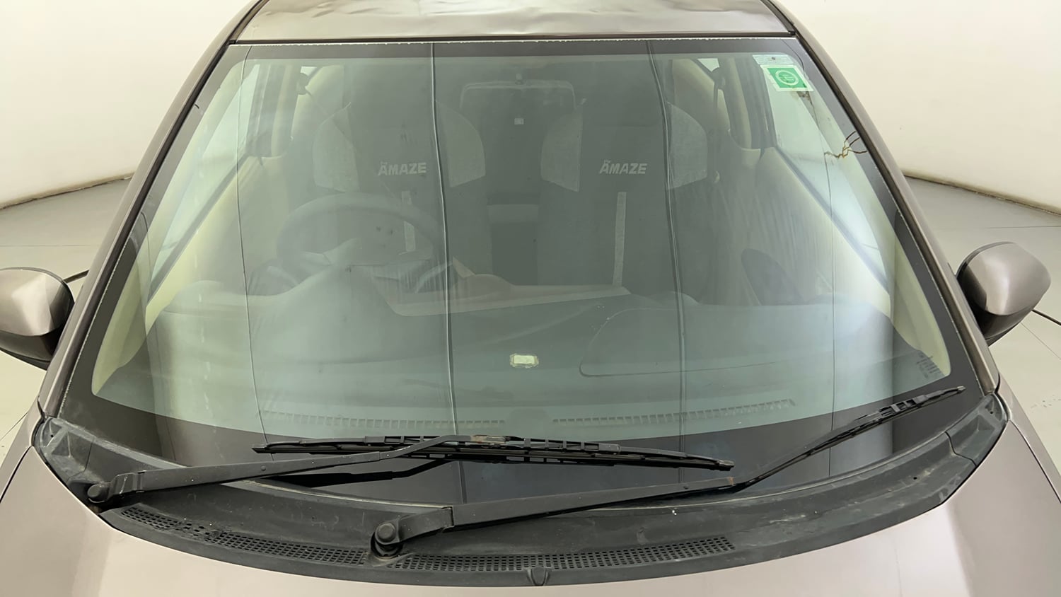 Used 2013 Honda Amaze 1.2 S i-VTEC Petrol Manual exterior FRONT WINDSHIELD VIEW