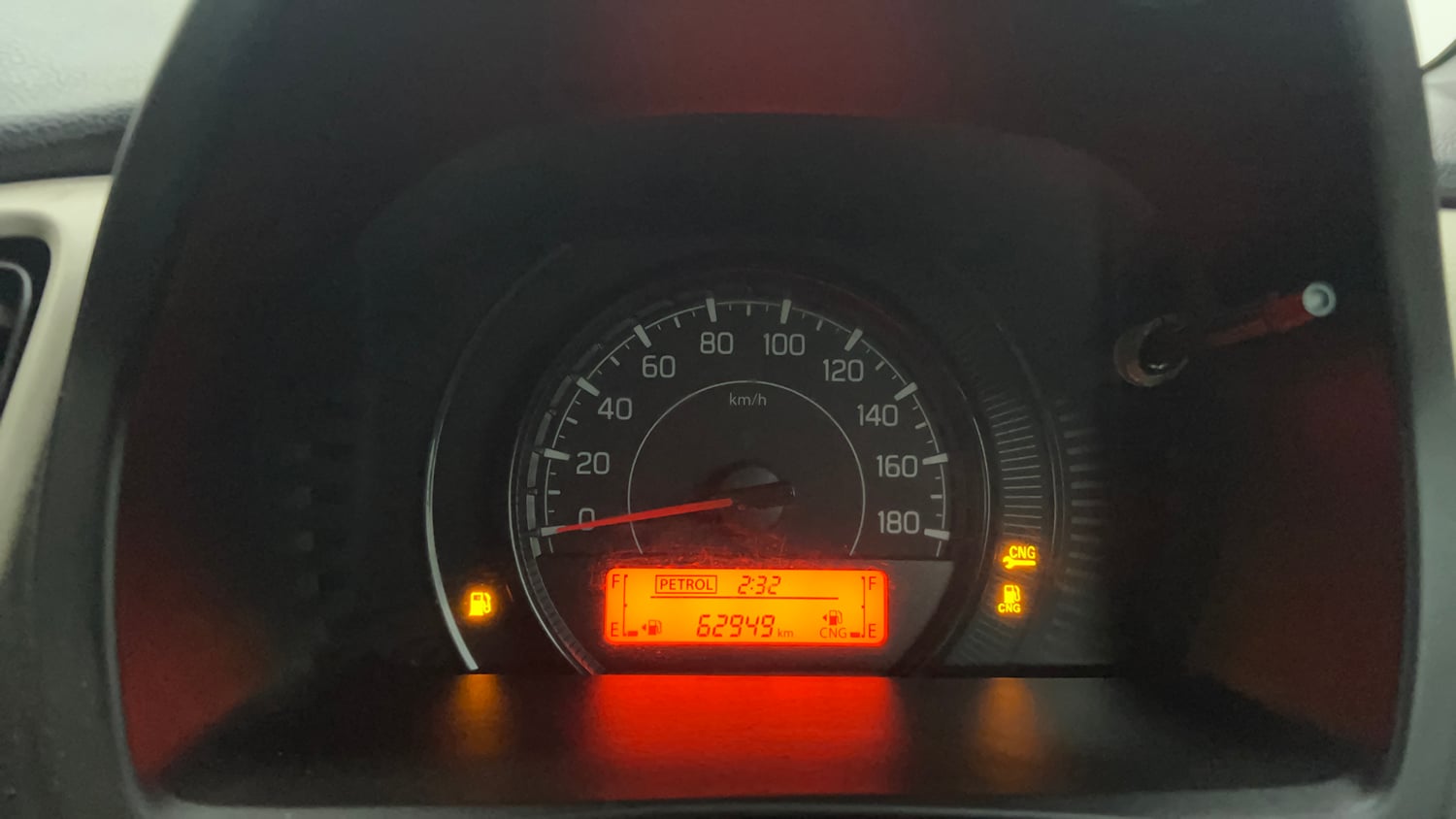 Used 2023 Maruti Suzuki Wagon R VXI 1.0 CNG Cng Manual interior CLUSTERMETER VIEW