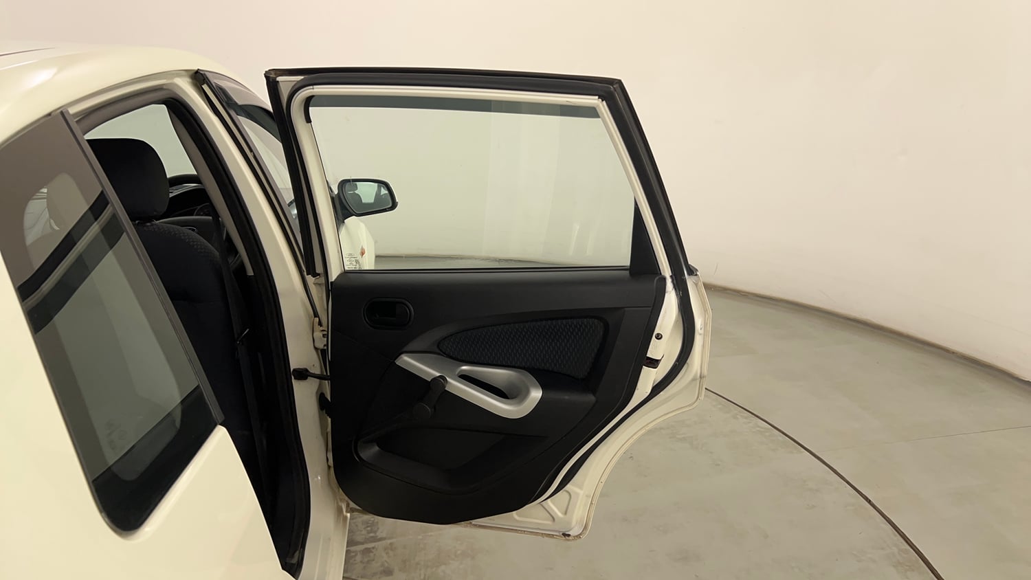 Used 2014 Ford Figo Duratec Petrol Titanium 1.2 Petrol Manual interior RIGHT REAR DOOR OPEN VIEW