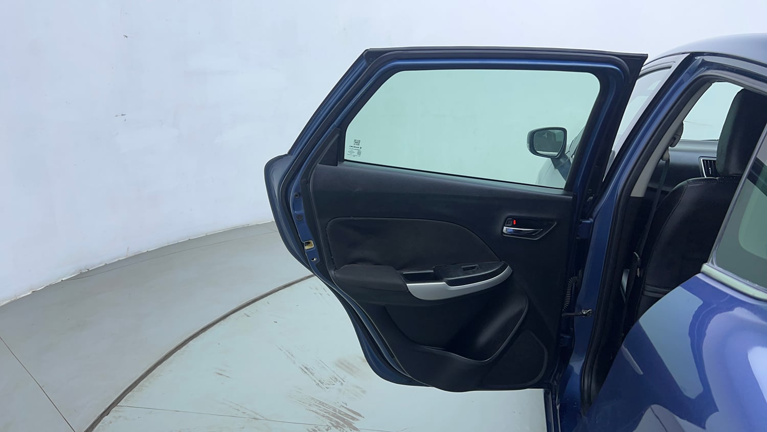 Used 2016 Maruti Suzuki Baleno Zeta 1.2 AT Petrol Automatic interior LEFT REAR DOOR OPEN VIEW