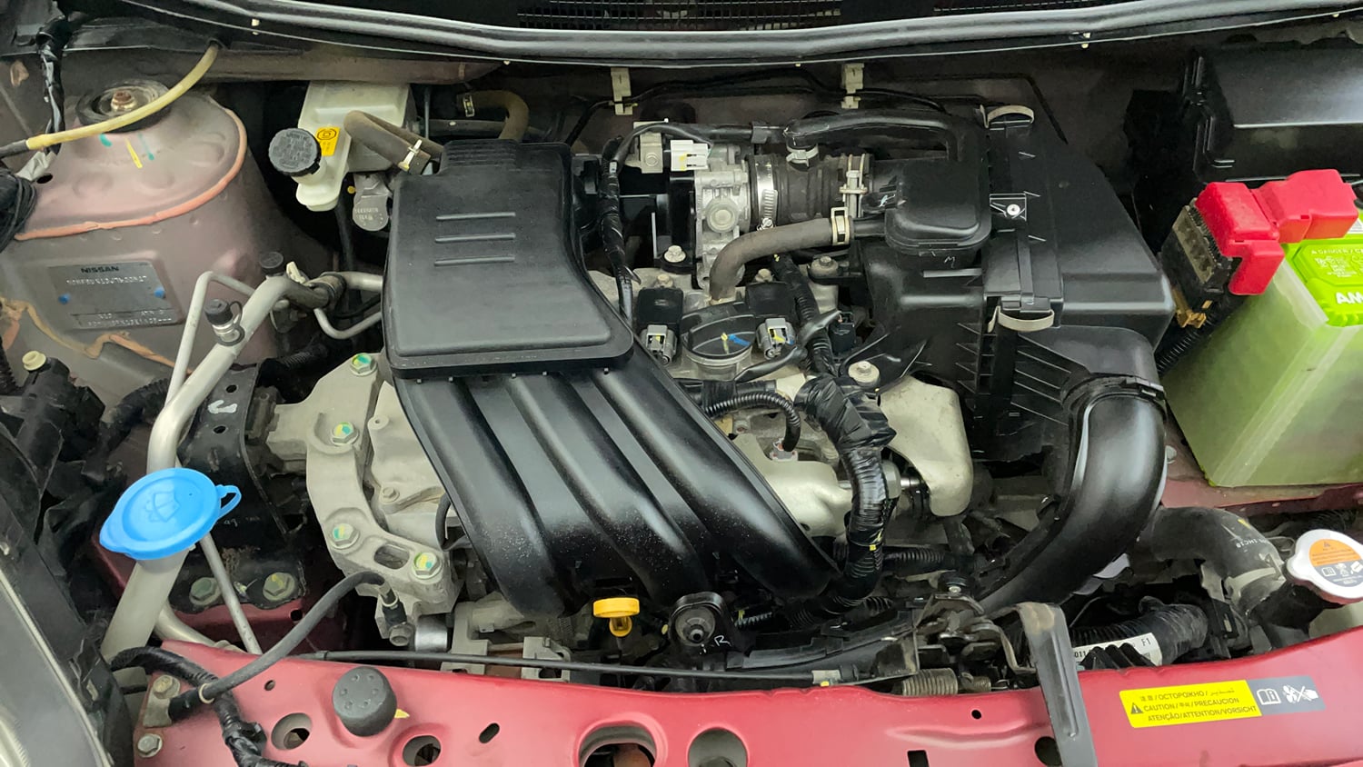 Used 2019 Nissan Micra Active XL Petrol Manual engine ENGINE RIGHT SIDE VIEW