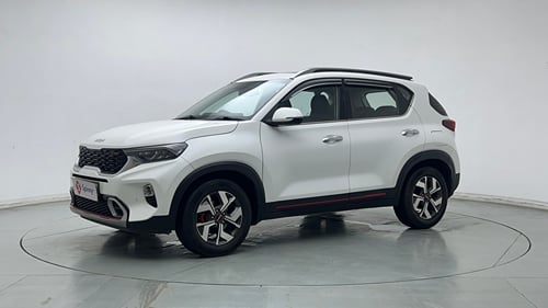 Used 2023 Kia Sonet GTX Plus 1.0 DCT Petrol Automatic exterior LEFT FRONT CORNER VIEW