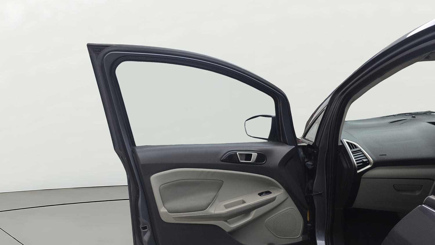 Used 2015 Ford EcoSport Titanium 1.5 TDCi Diesel Manual interior LEFT FRONT DOOR OPEN VIEW