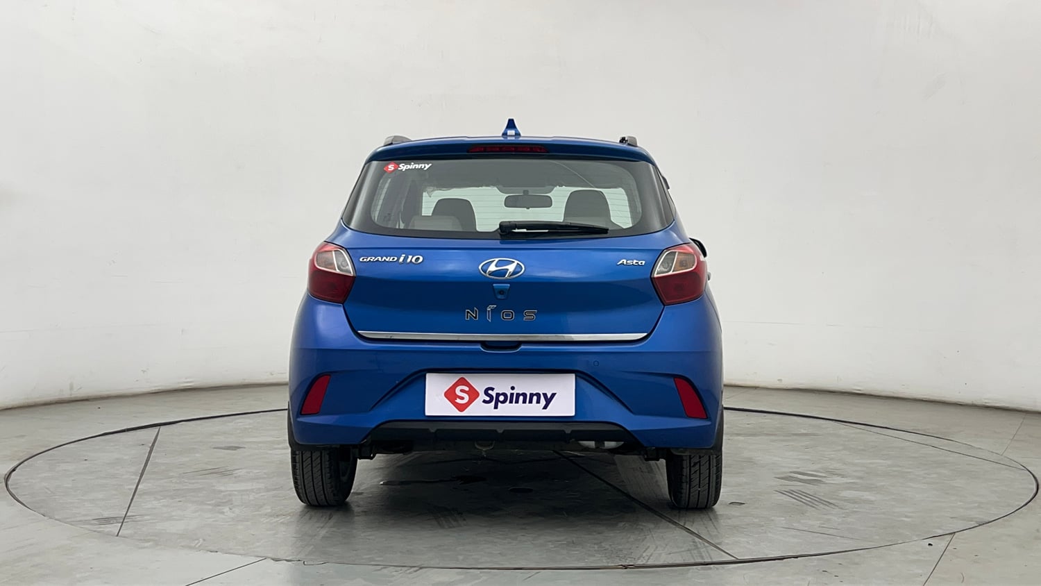 Used 2020 Hyundai Grand i10 Nios Asta 1.2 Kappa VTVT Petrol Manual exterior BACK VIEW