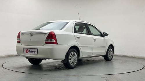 Used 2015 Toyota Etios V Petrol Manual exterior RIGHT REAR CORNER VIEW