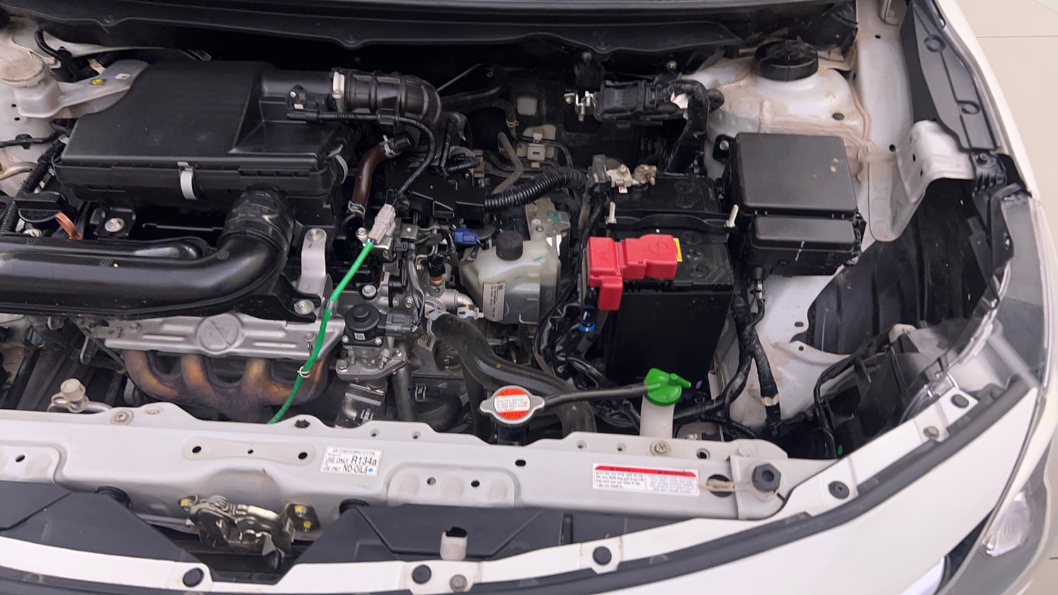 Used 2023 Maruti Suzuki Baleno Alpha AGS Petrol Automatic engine ENGINE LEFT SIDE VIEW