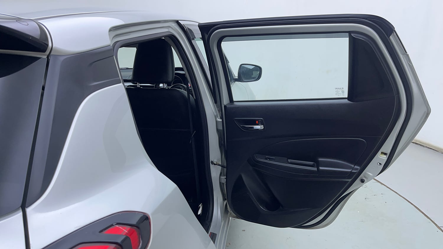Used 2022 Maruti Suzuki Swift ZXi Plus Petrol Manual interior RIGHT REAR DOOR OPEN VIEW