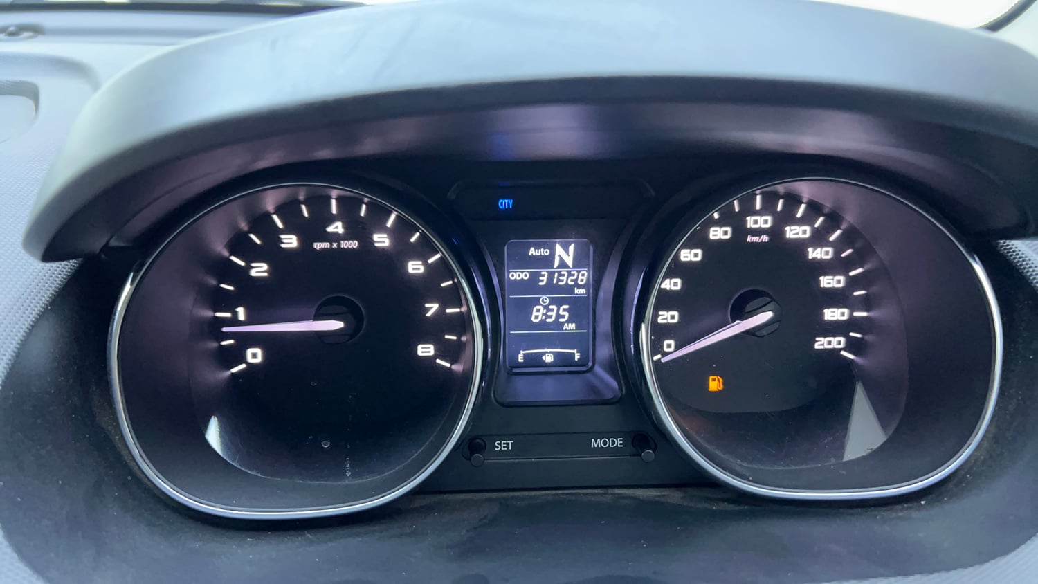 Used 2019 Tata Tiago Revotron XZA Plus Petrol Automatic interior CLUSTERMETER VIEW