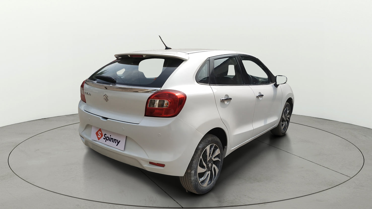 Used 2021 Maruti Suzuki Baleno Zeta Petrol Manual exterior RIGHT REAR CORNER VIEW