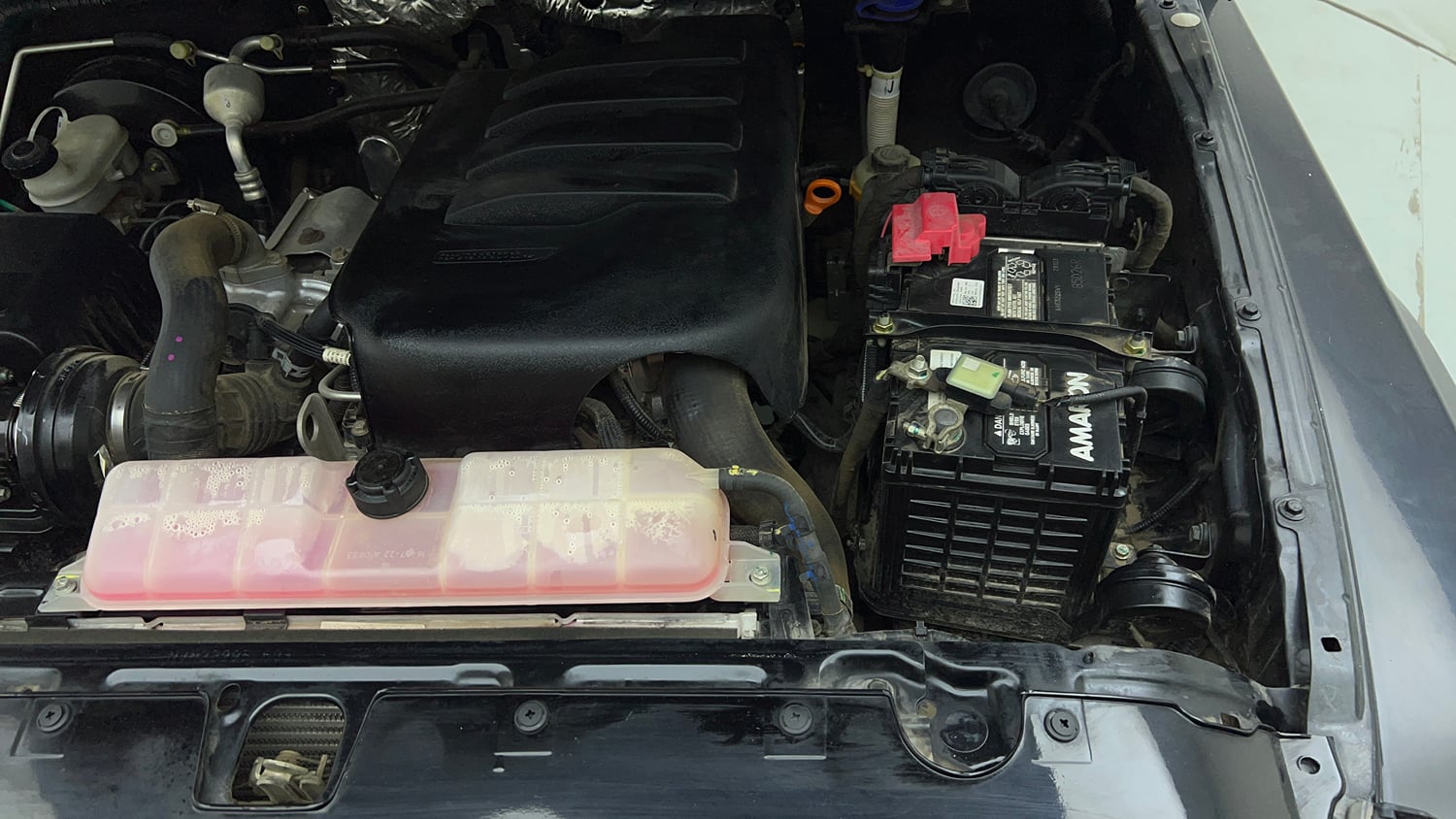 Used 2022 mahindra Thar LX Hard Top Petrol AT 4WD Petrol Automatic engine ENGINE LEFT SIDE VIEW