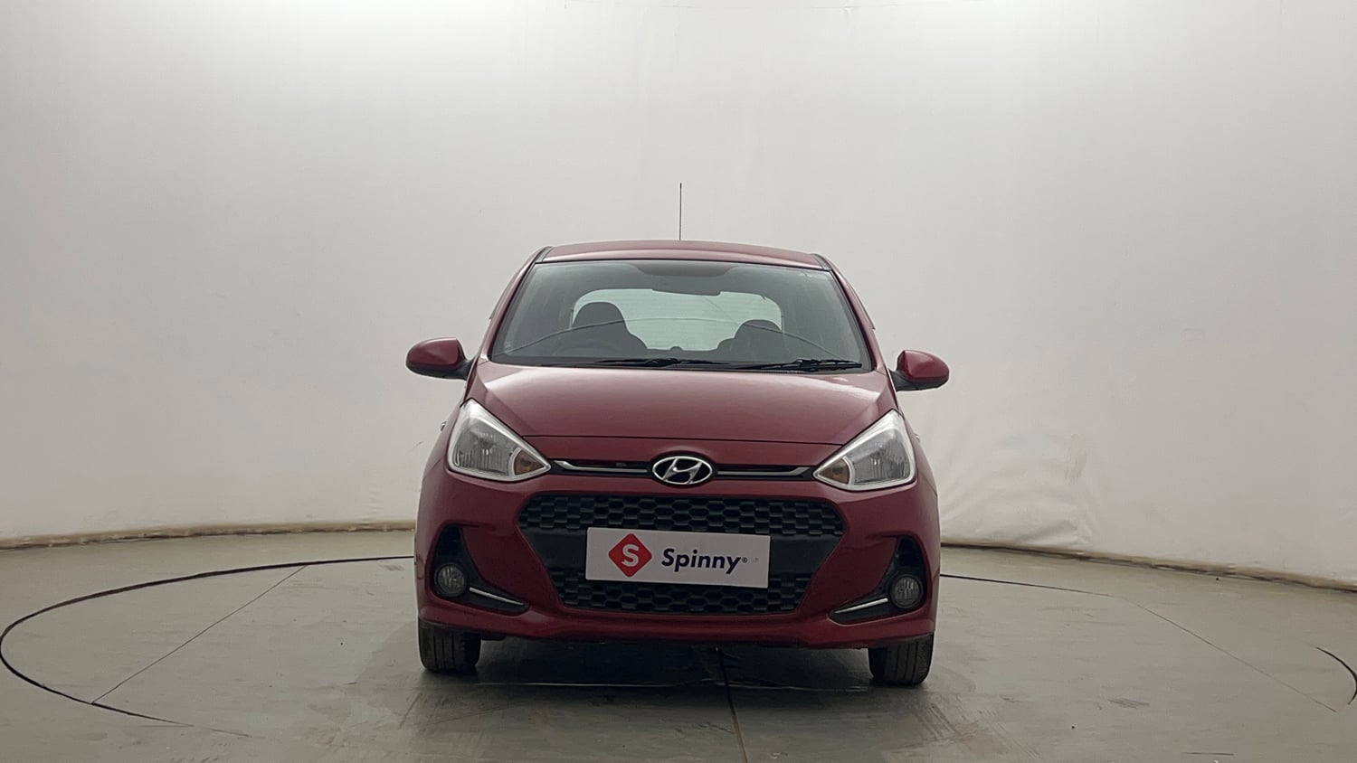 Used 2017 Hyundai Grand i10 Sportz 1.2 Kappa VTVT Petrol Manual exterior FRONT VIEW