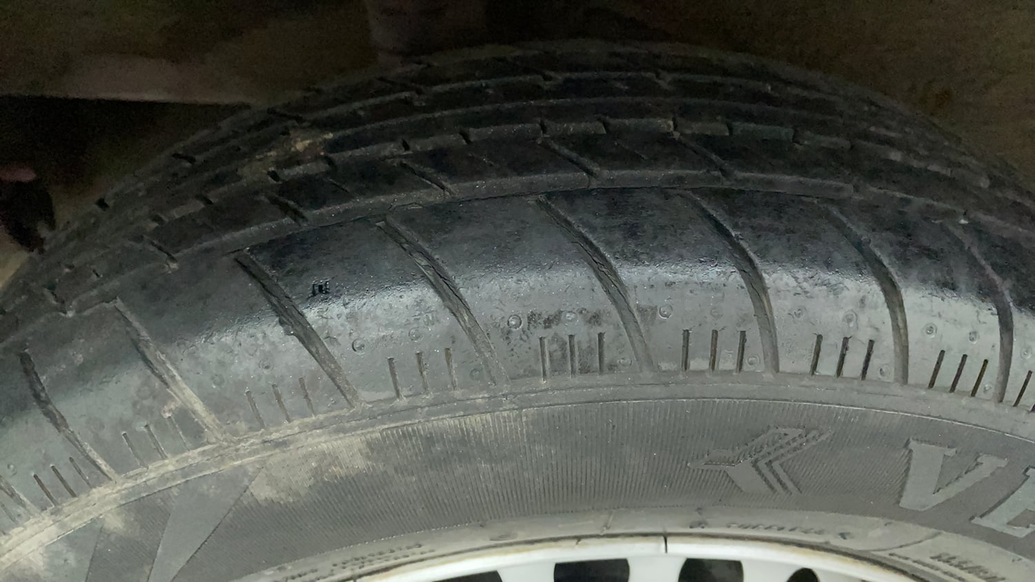 Used 2019 Nissan Micra Active XL Petrol Manual tyres RIGHT REAR TYRE TREAD VIEW