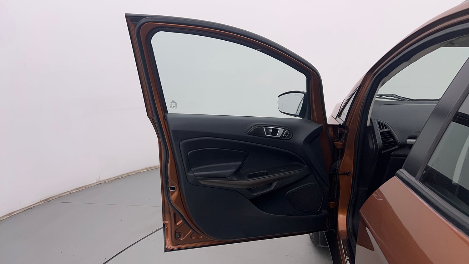 Used 2018 Ford EcoSport Trend + 1.5L TDCi Diesel Manual interior LEFT FRONT DOOR OPEN VIEW