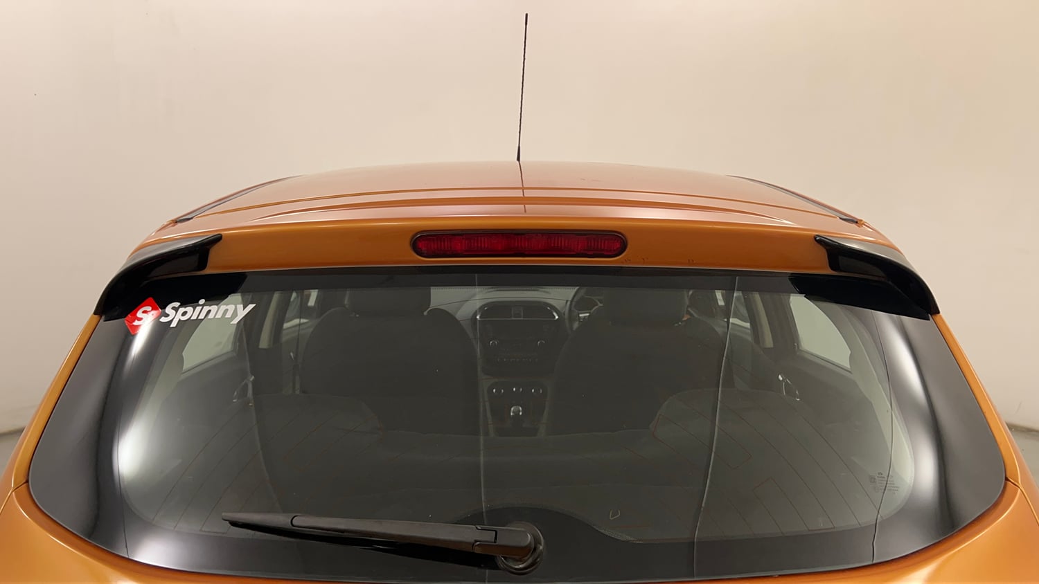 Used 2016 Tata Tiago Revotron XZ Petrol Manual exterior BACK WINDSHIELD VIEW