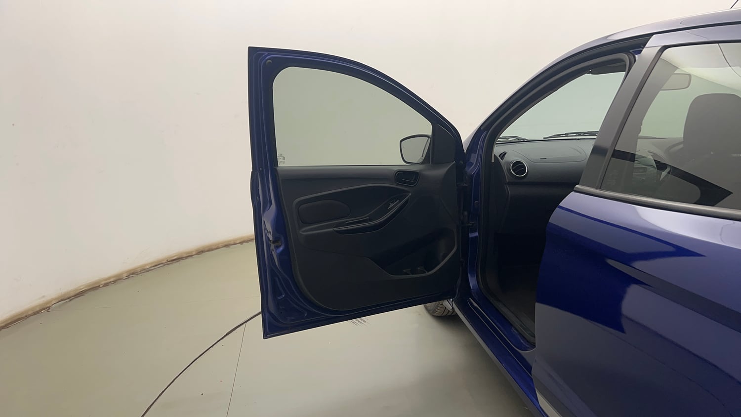 Used 2017 Ford Figo Aspire Titanium 1.2 Ti-VCT Sports Edition Petrol Manual interior LEFT FRONT DOOR OPEN VIEW