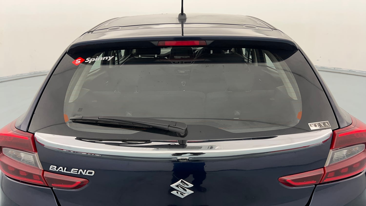 Used 2022 Maruti Suzuki Baleno Zeta AGS Petrol Automatic exterior BACK WINDSHIELD VIEW